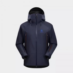 KAILAS凯乐石MONT X全天候硬壳冲锋衣GTX暴雨防水专业登山服男女